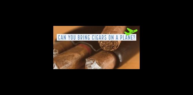 Can You Bring Cigars on a Plane